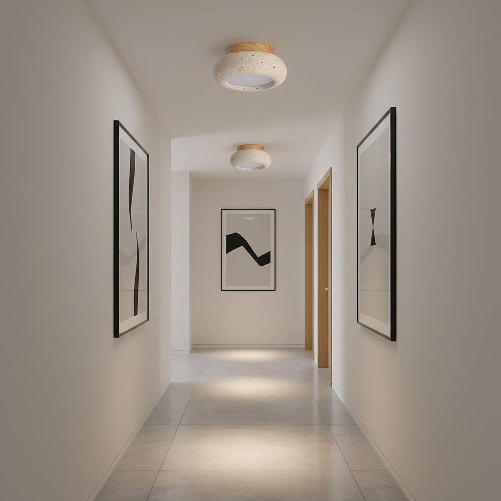 Lampa sufitowa nowoczesna okrągła pierścień LED