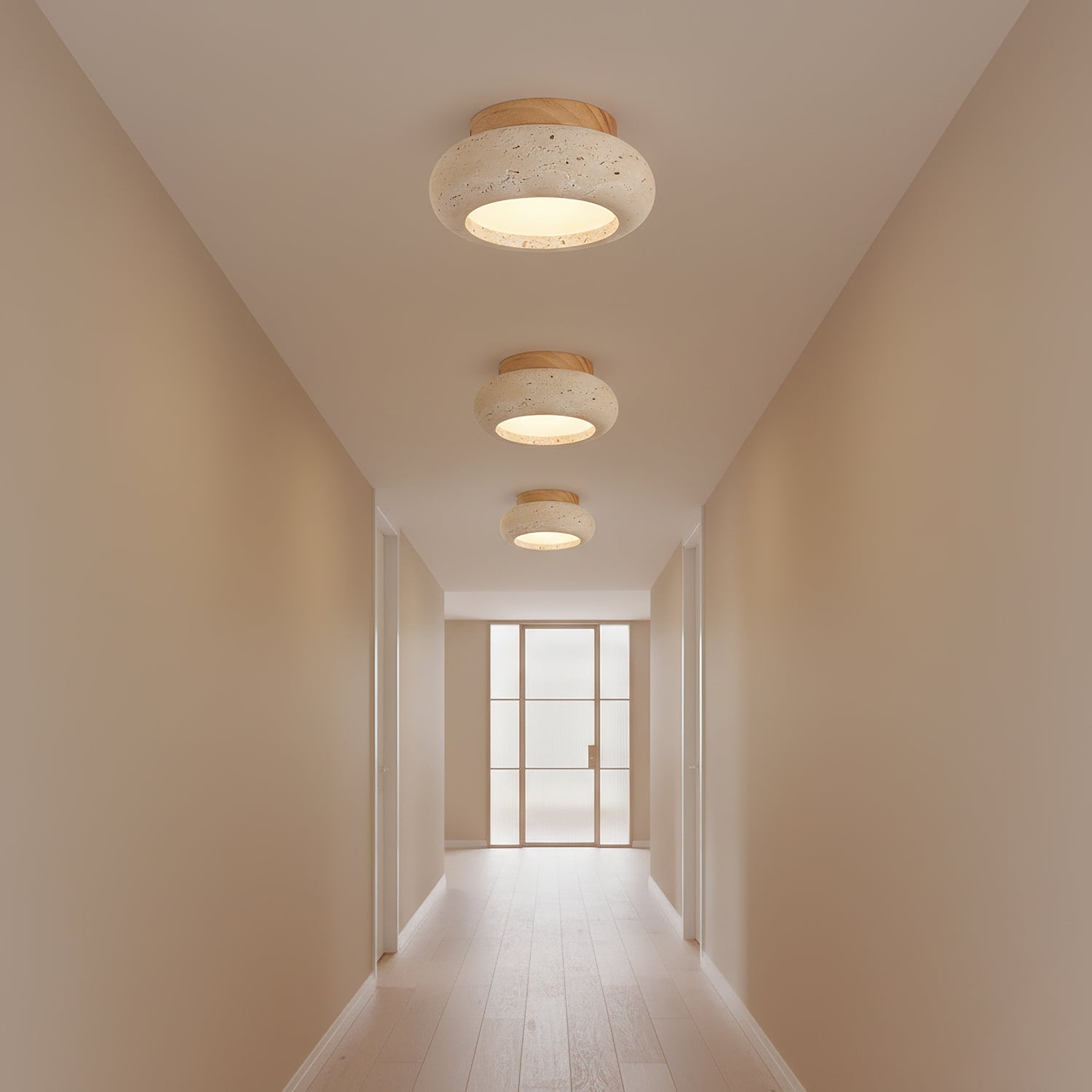 Lampa sufitowa nowoczesna okrągła pierścień LED