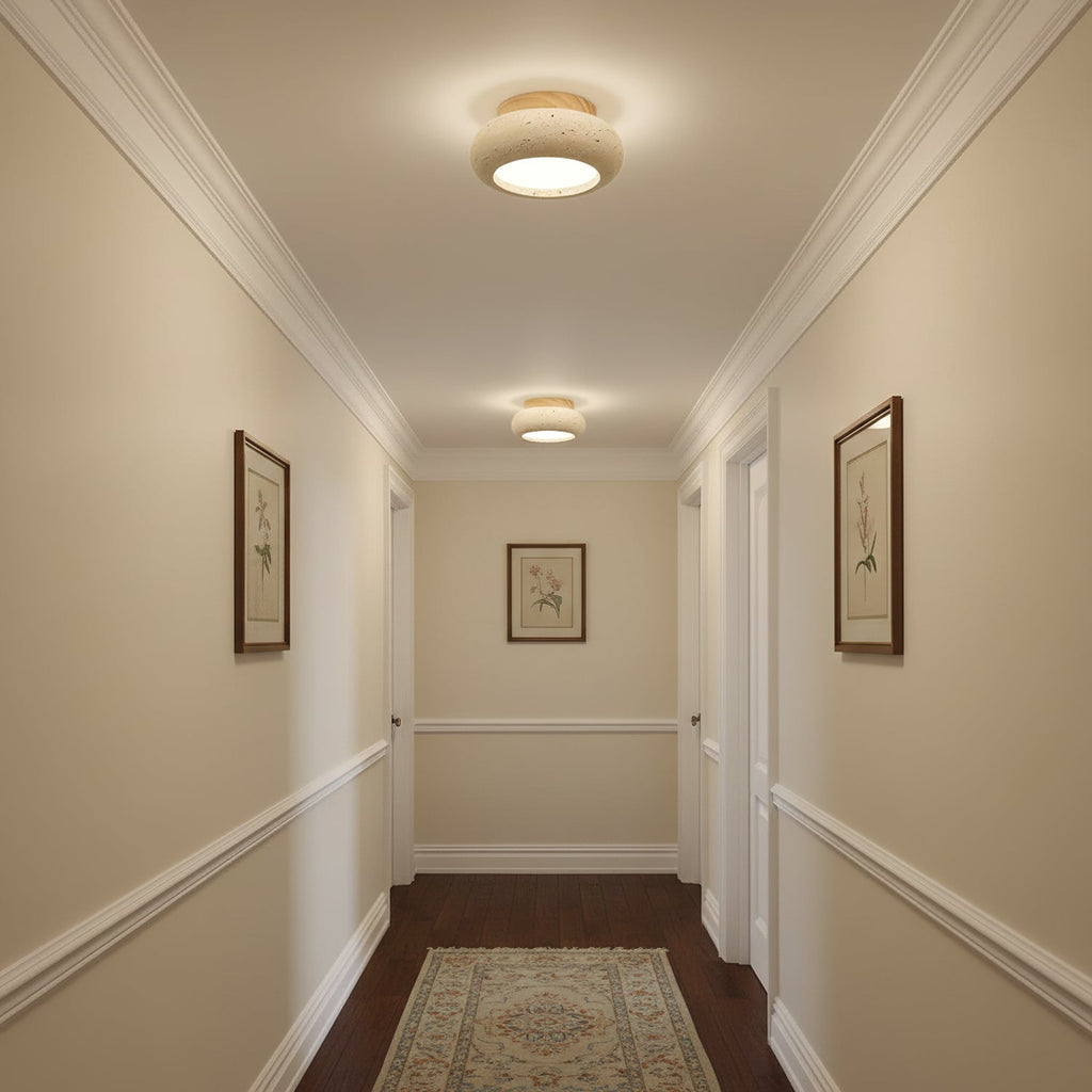 Lampa sufitowa nowoczesna okrągła pierścień LED