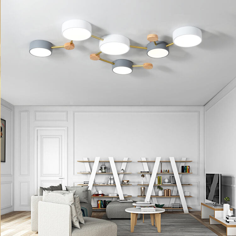 Modern minimalist Scandinavian ceiling lamp