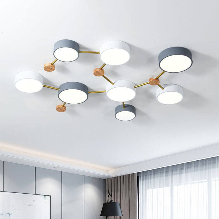 Modern minimalist Scandinavian ceiling lamp