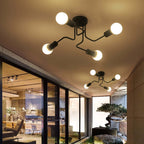 Lampa sufitowa nowoczesny geometryczny wzór