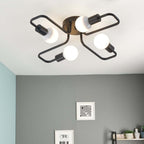 Lampa sufitowa nowoczesny geometryczny wzór