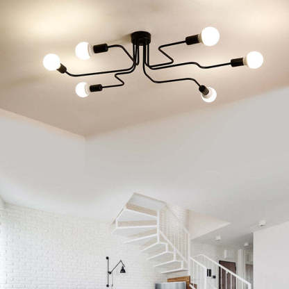 Lampa sufitowa nowoczesny geometryczny wzór