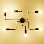 Lampa sufitowa nowoczesny geometryczny wzór