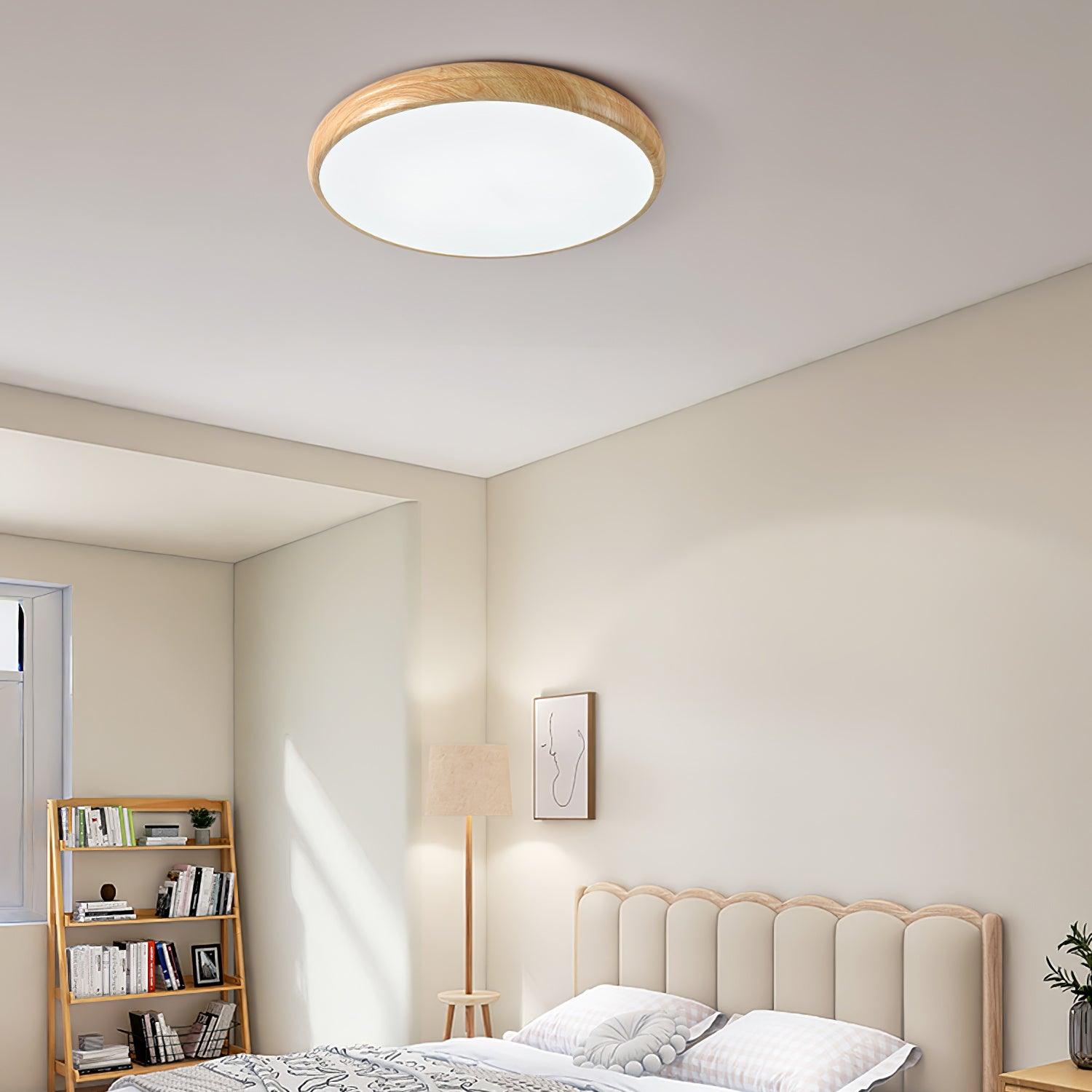 Round dimmable LED ceiling lamp Nordic style