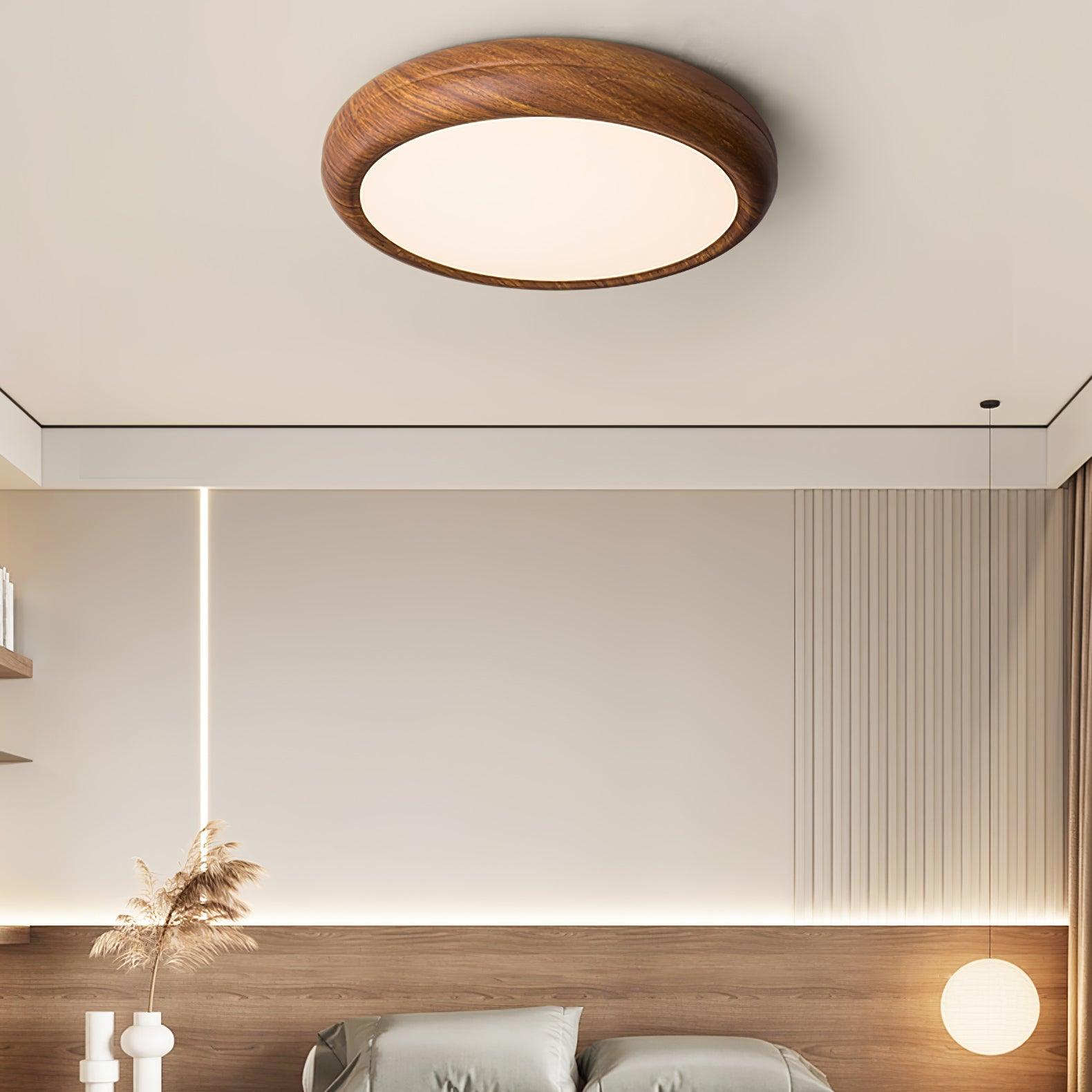 Round dimmable LED ceiling lamp Nordic style