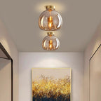 Lampa sufitowa retro dekoracyjna