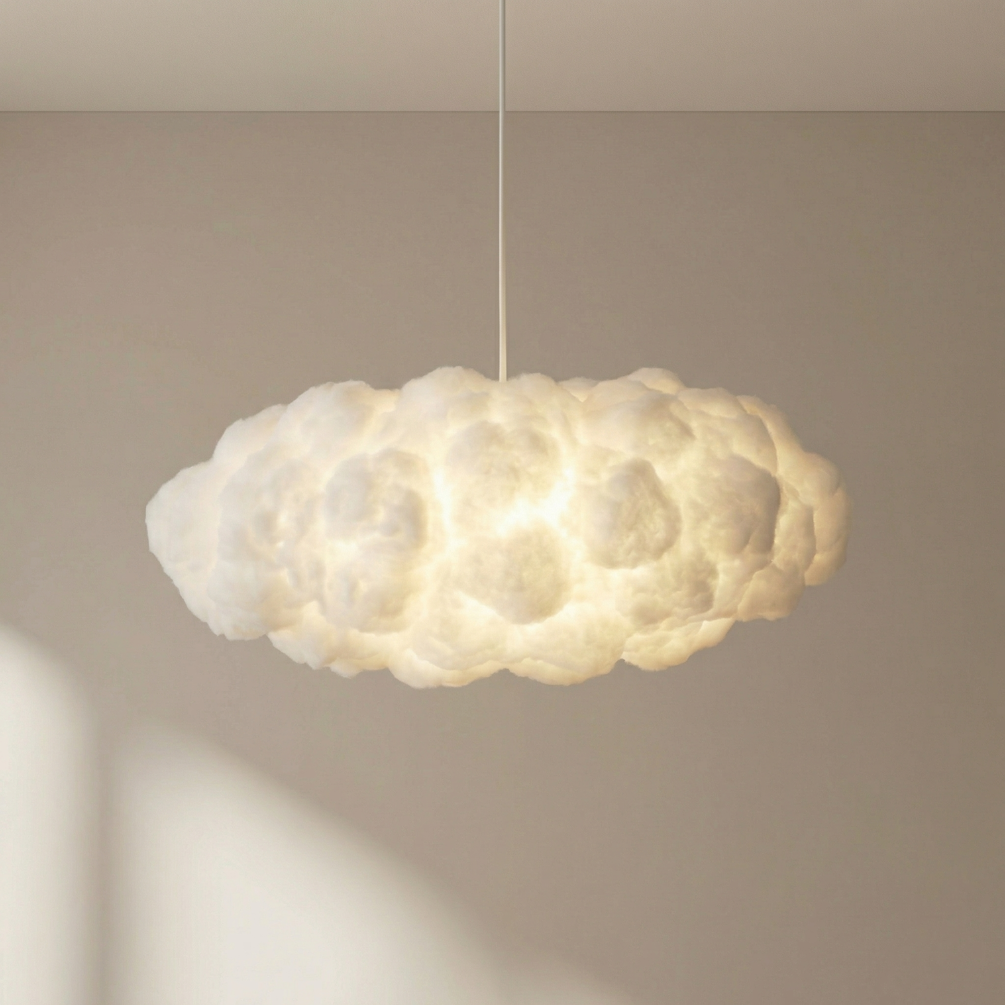Lampa wisząca LED chmura dekoracyjna
