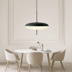 Lampa wisząca LED dysk minimalistyczna nowoczesna
