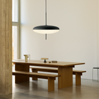 Lampa wisząca LED dysk minimalistyczna nowoczesna