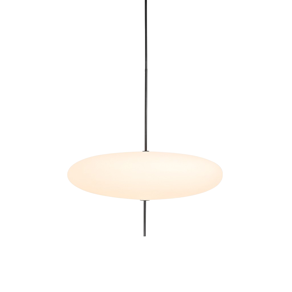 Lampa wisząca LED dysk minimalistyczna nowoczesna