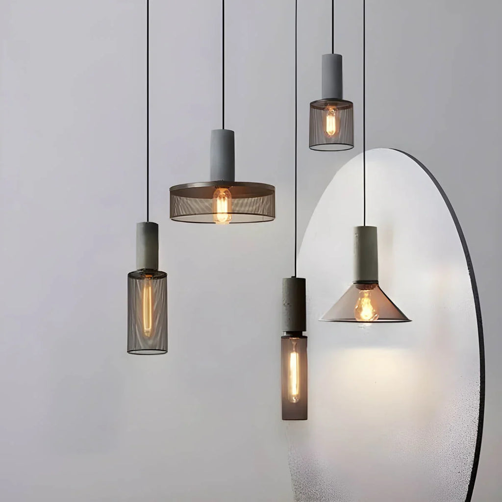 Lampa wisząca LED industrialna klatkowa