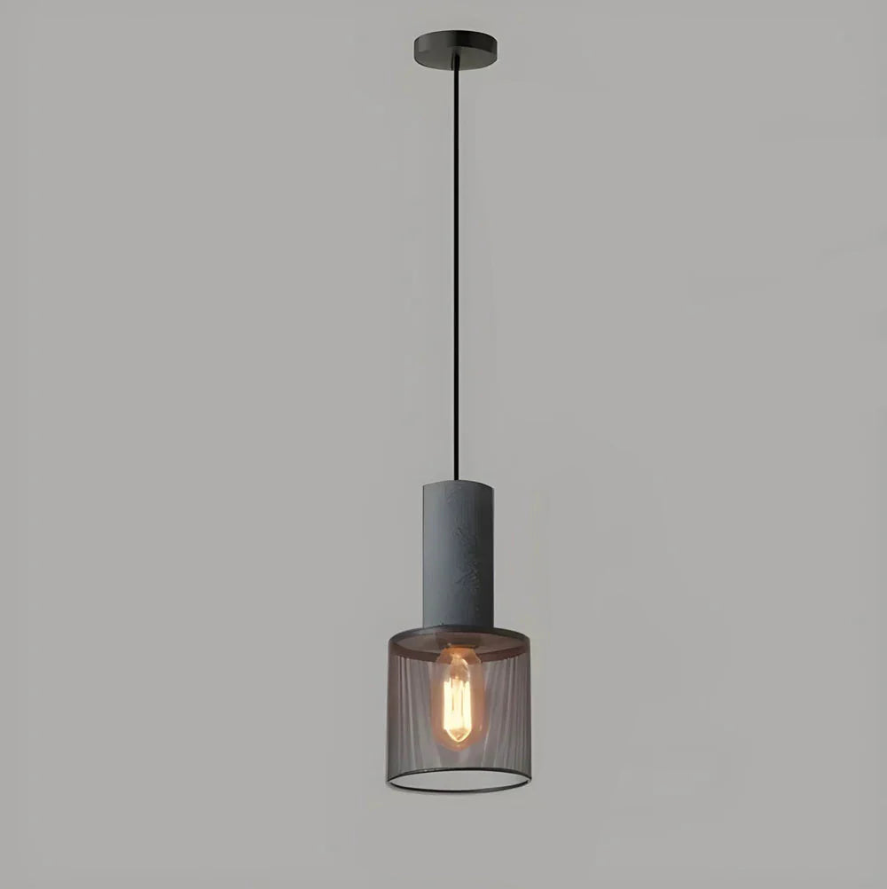 Lampa wisząca LED industrialna klatkowa