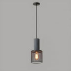 Lampa wisząca LED industrialna klatkowa