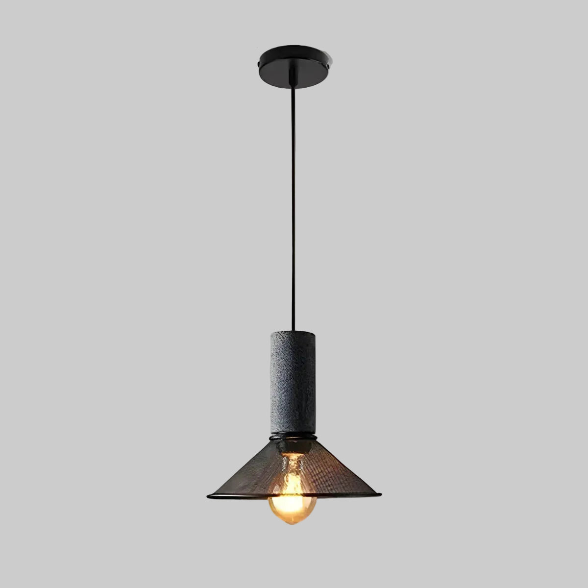 Lampa wisząca LED industrialna klatkowa
