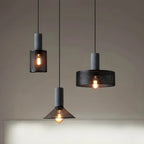 Lampa wisząca LED industrialna klatkowa