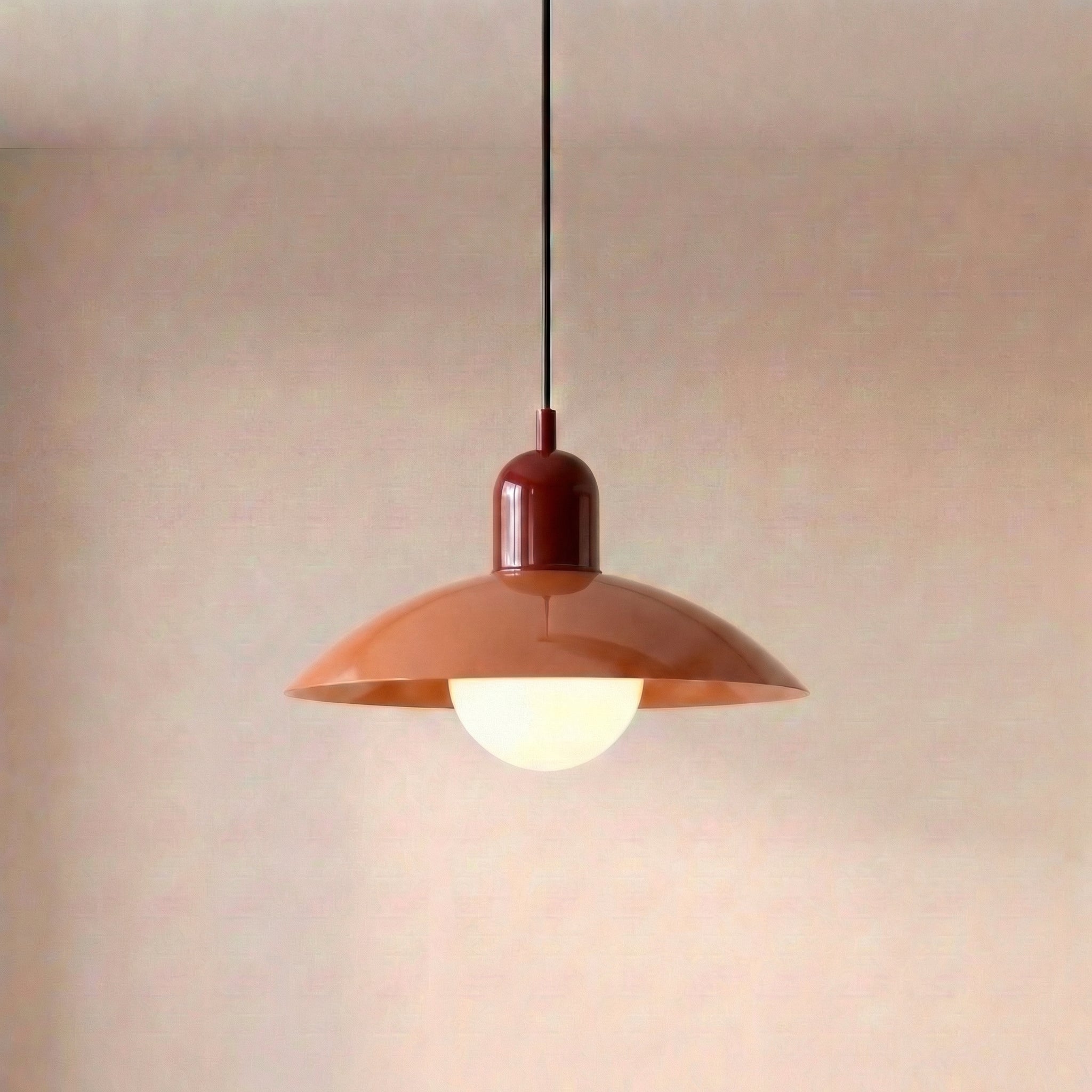 Lampa wisząca LED kopułowa minimalistyczna nowoczesna