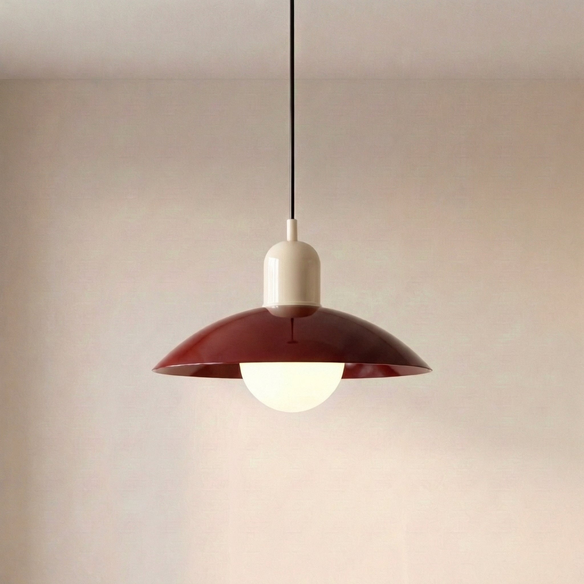 Lampa wisząca LED kopułowa minimalistyczna nowoczesna