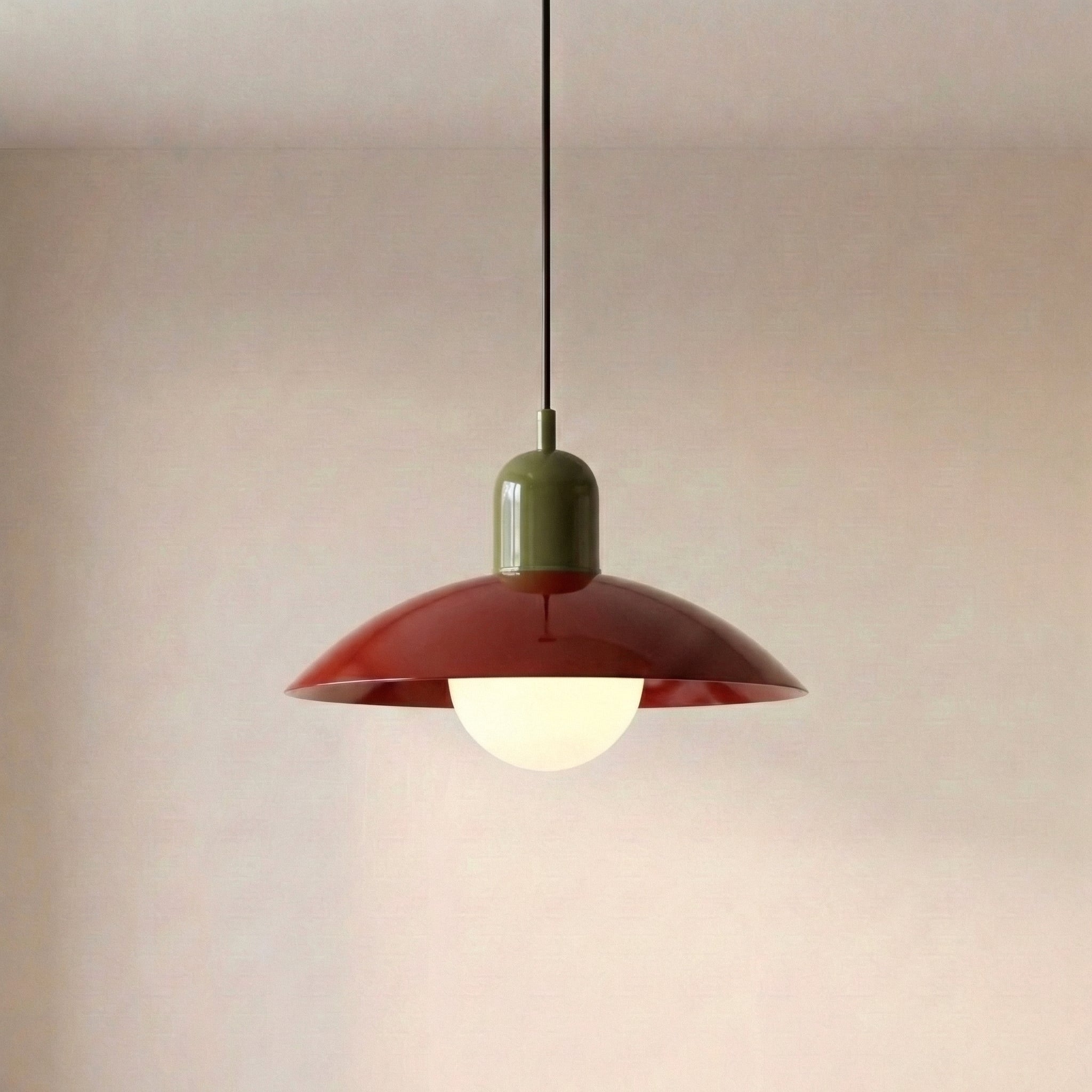 Lampa wisząca LED kopułowa minimalistyczna nowoczesna