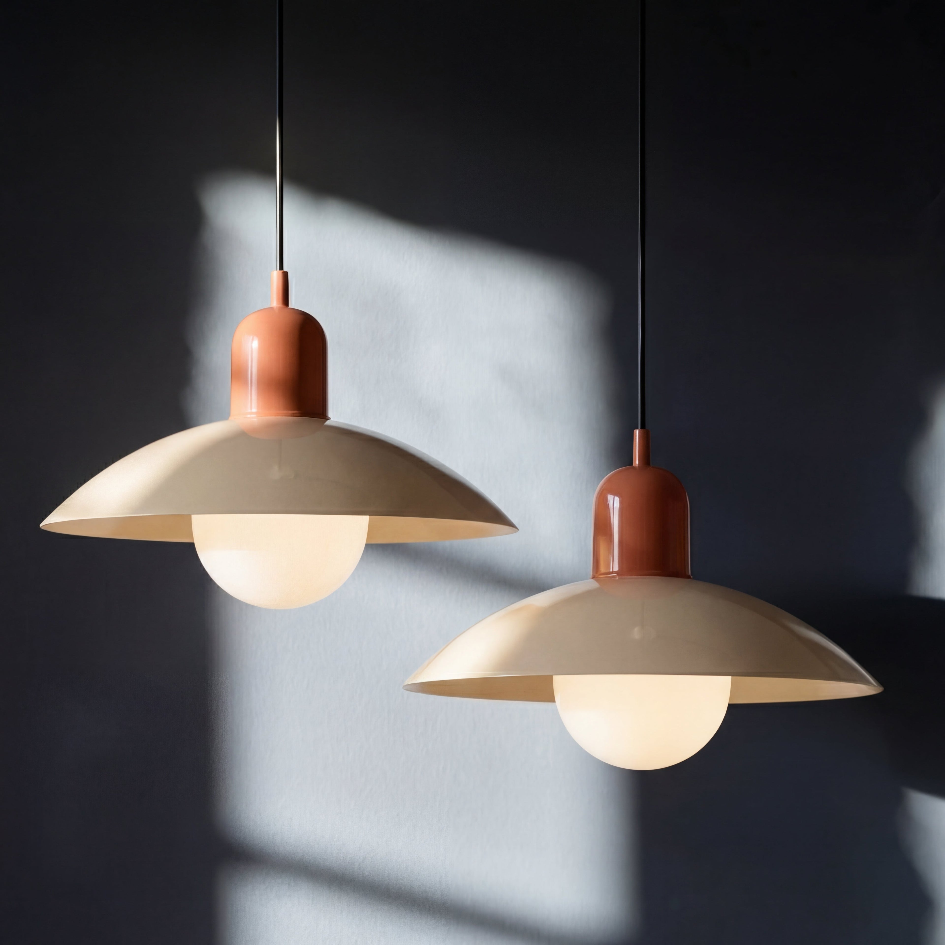 Lampa wisząca LED kopułowa minimalistyczna nowoczesna