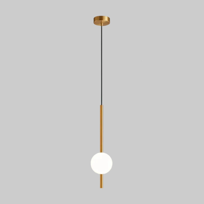 Lampa wisząca LED kula nowoczesna minimalistyczna