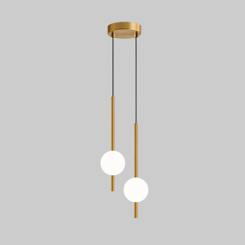 Lampa wisząca LED kula nowoczesna minimalistyczna