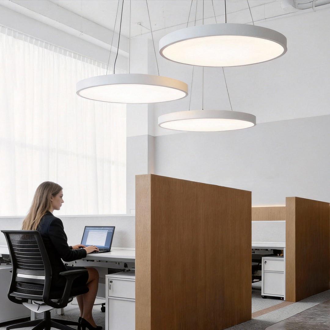 Lampa wisząca LED nowoczesna biurowa