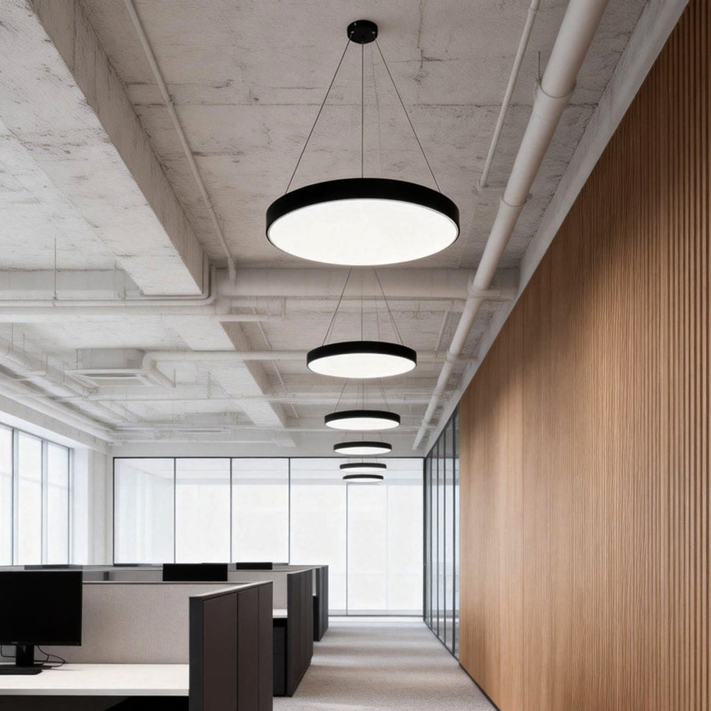 Lampa wisząca LED nowoczesna biurowa