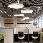 Lampa wisząca LED nowoczesna biurowa