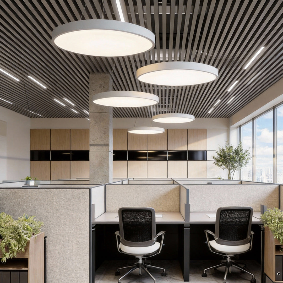 Lampa wisząca LED nowoczesna biurowa