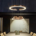 Lampa wisząca LED nowoczesna pierścieniowa minimalistyczna
