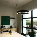 Lampa wisząca LED nowoczesna pierścieniowa minimalistyczna