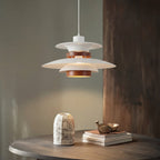 Nordic Minimalist Layered LED Pendant Lamp