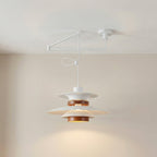 Nordic Minimalist Layered LED Pendant Lamp
