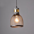 Modern minimalist industrial cylinder pendant lamp