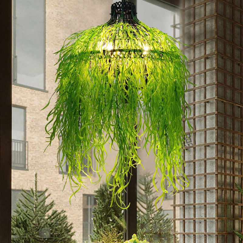 Lampa wisząca dekoracyjna kwiatowa wisząca