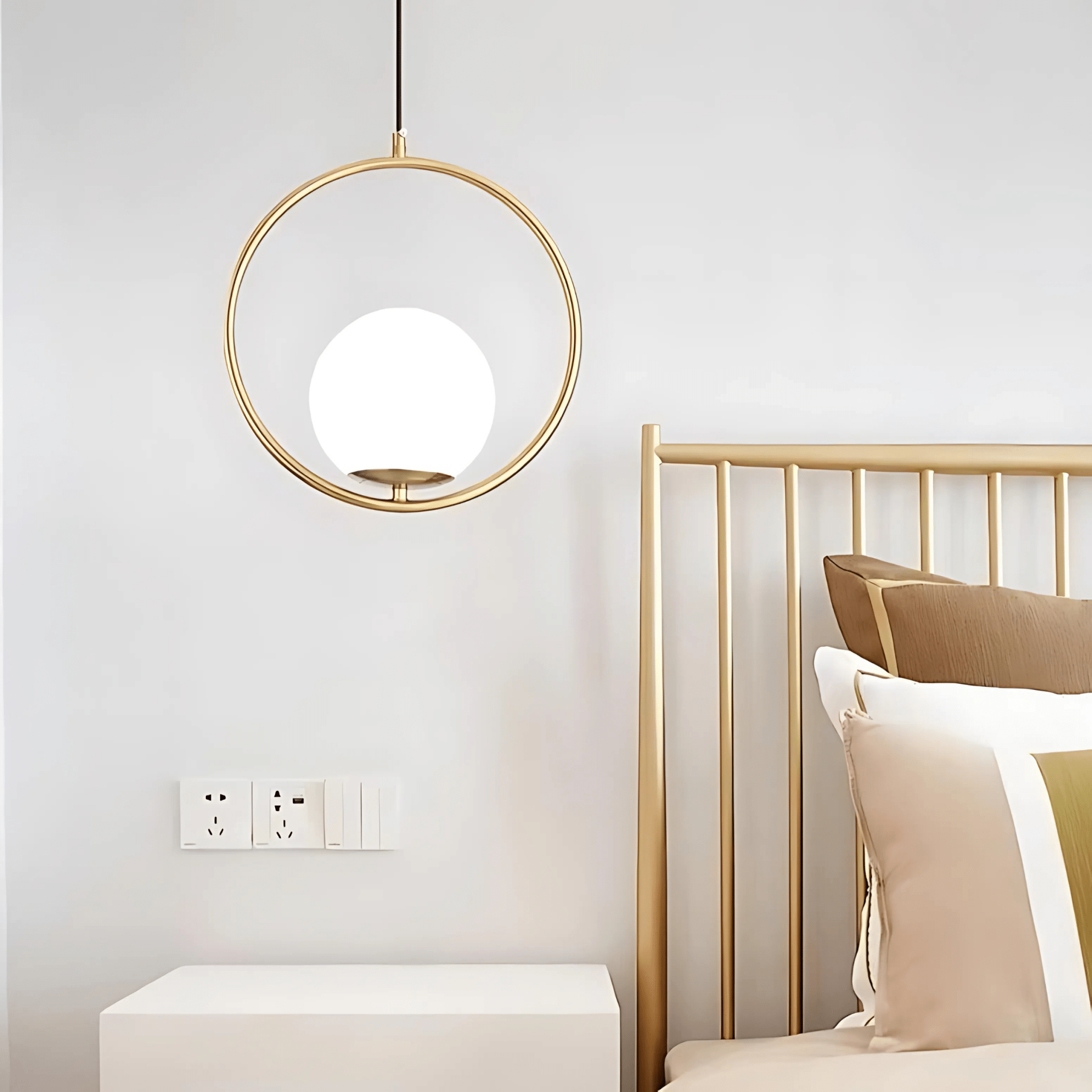 Lampa wisząca geometryczna nowoczesna