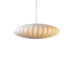 Oval Japandi pendant lamp