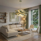Modern Floral LED Pendant Light
