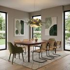 Modern Floral LED Pendant Light