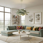 Modern Floral LED Pendant Light