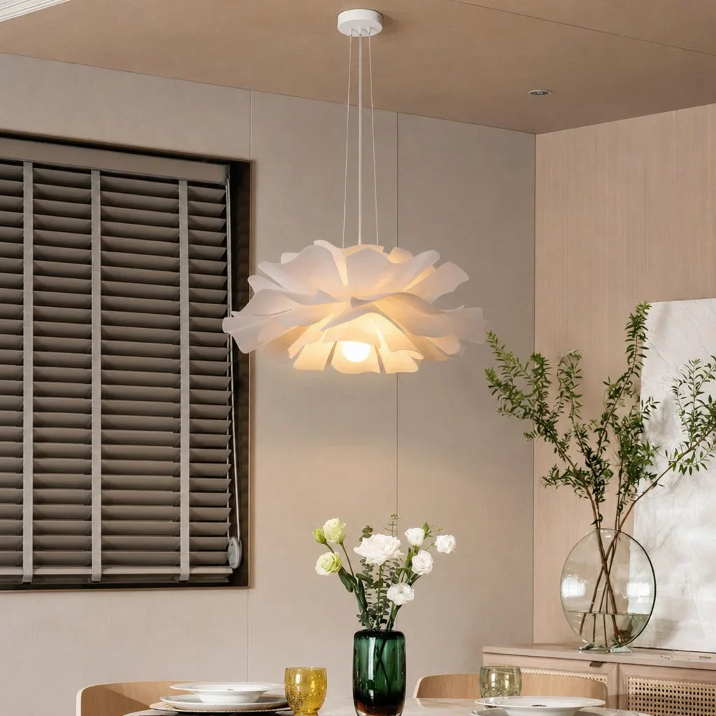 Modern Floral LED Pendant Light