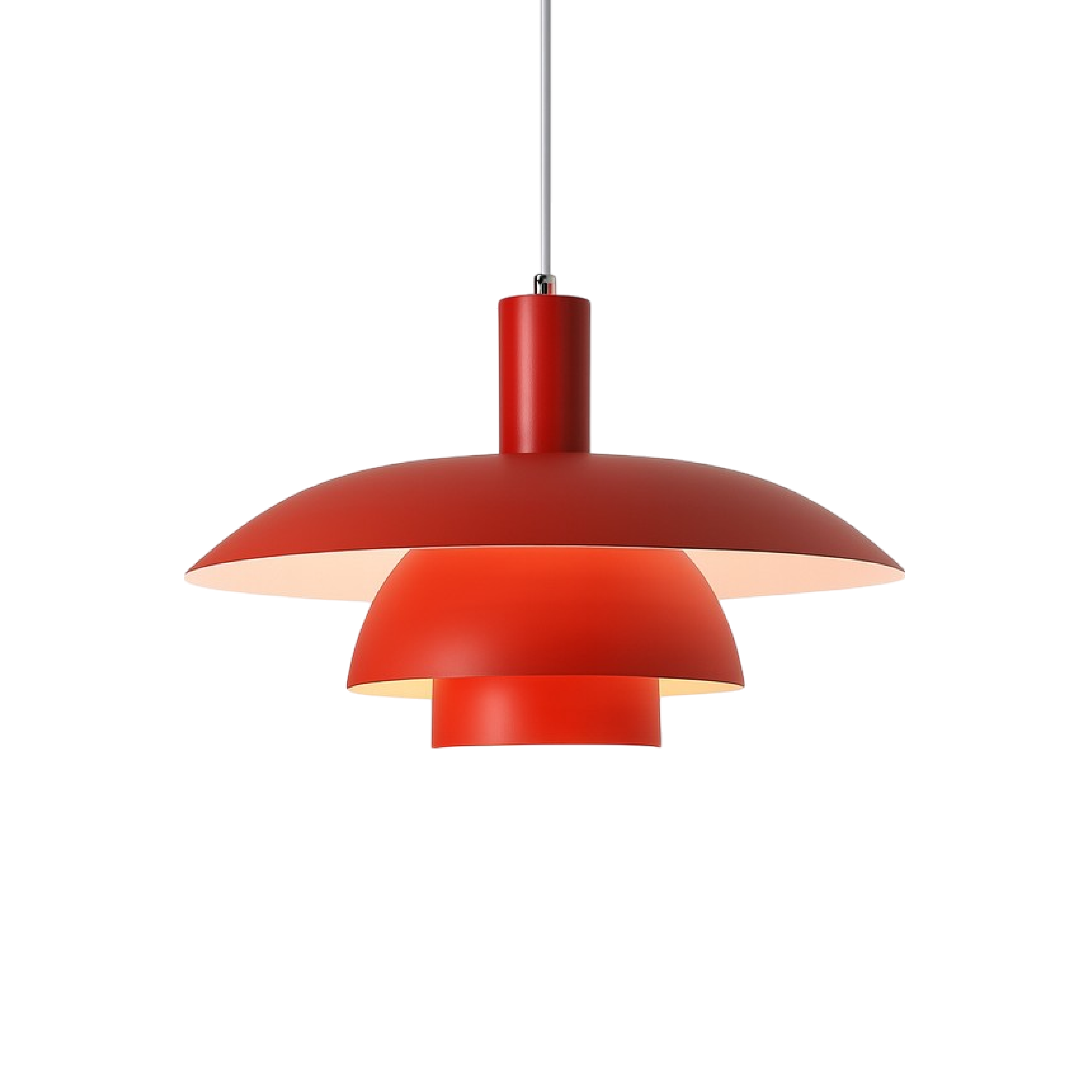 Lampa wisząca nordycka nowoczesna warstwowa minimalistyczna