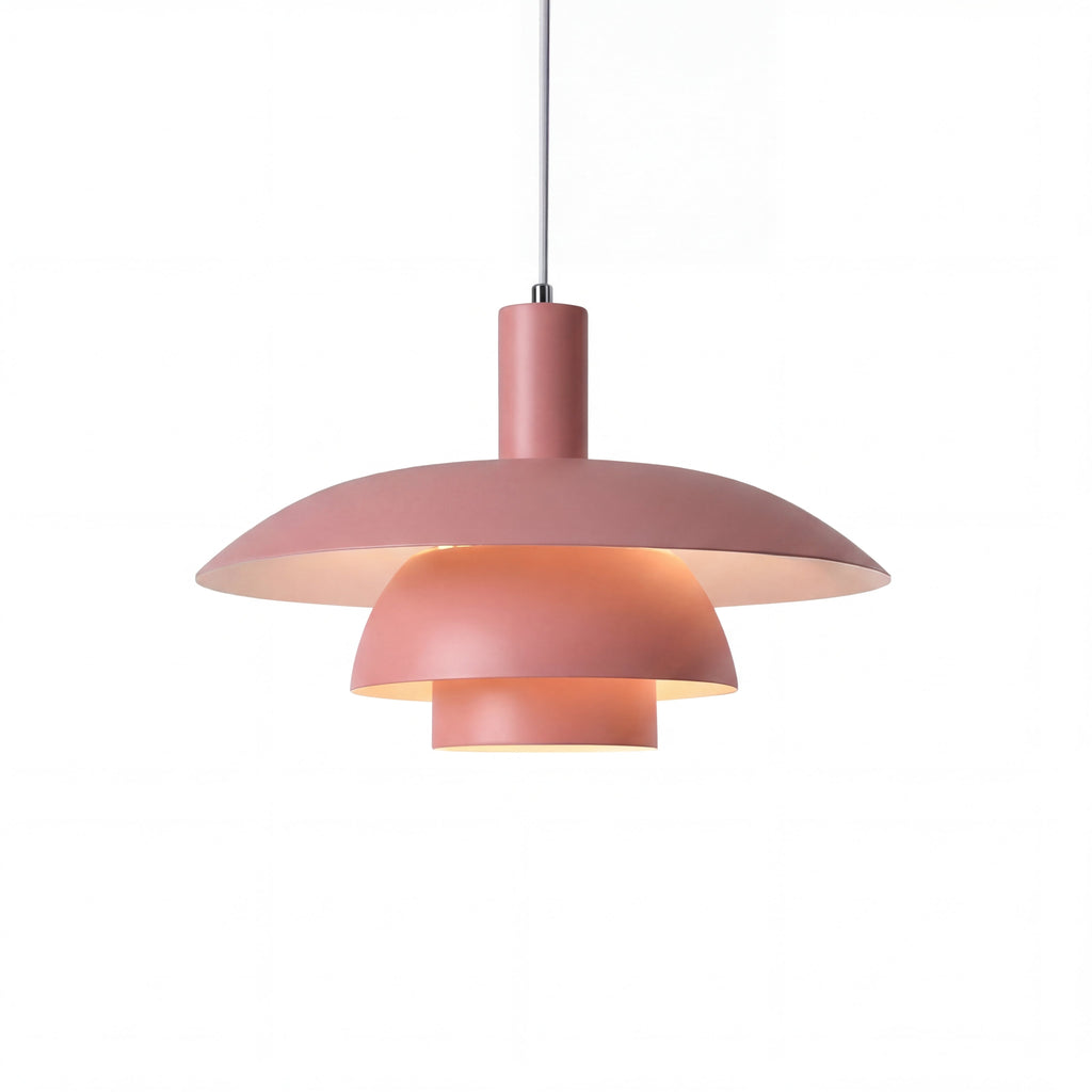 Lampa wisząca nordycka nowoczesna warstwowa minimalistyczna