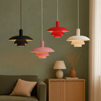 Lampa wisząca nordycka nowoczesna warstwowa minimalistyczna