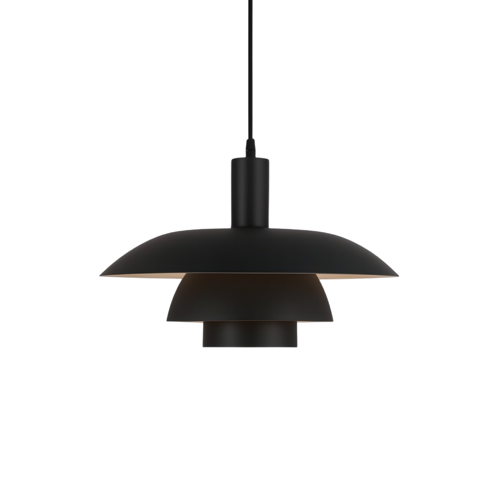 Lampa wisząca nordycka nowoczesna warstwowa minimalistyczna