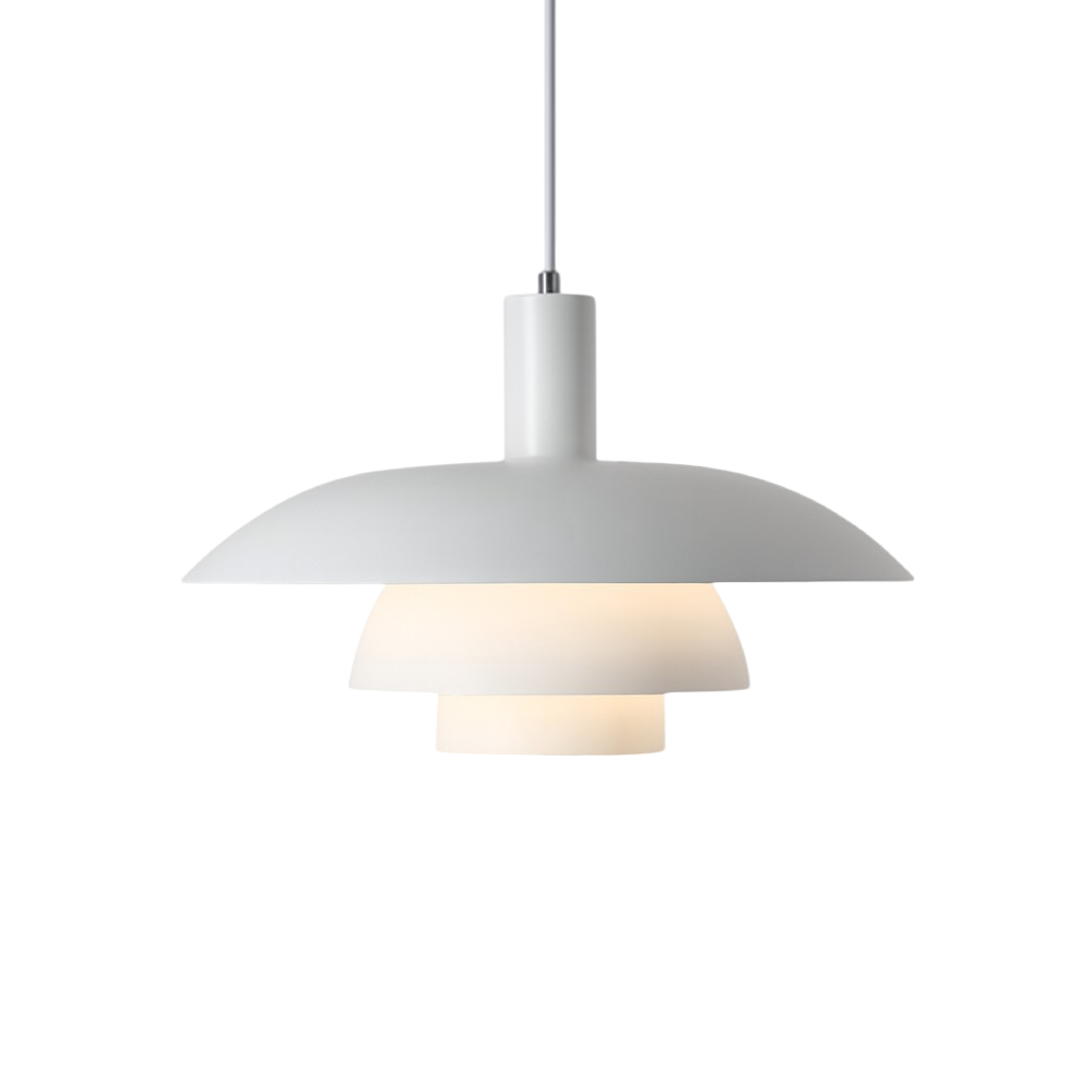 Lampa wisząca nordycka nowoczesna warstwowa minimalistyczna