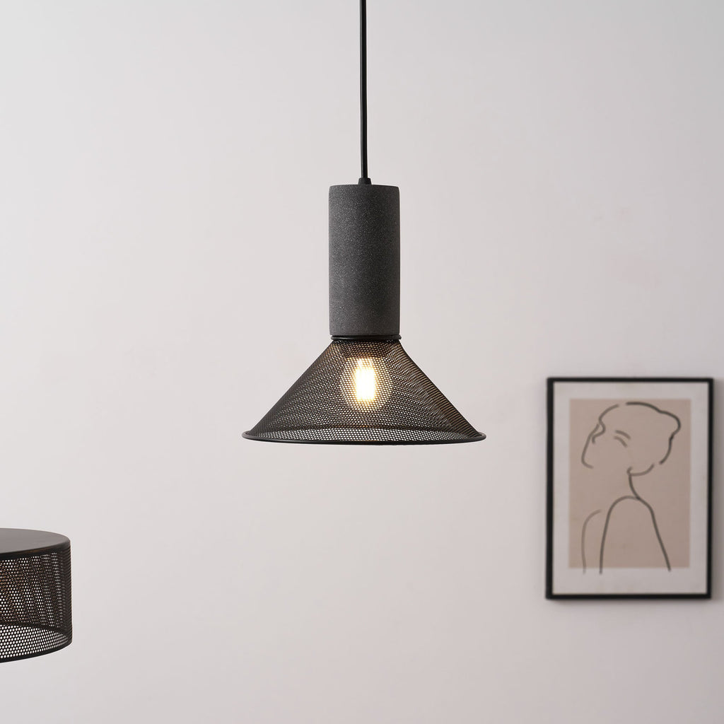Lampa wisząca nowoczesna cylindryczna
