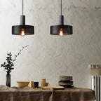 Lampa wisząca nowoczesna cylindryczna